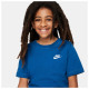 Nike Παιδική κοντομάνικη μπλούζα Sportswear Embroidered Futura Tee Nike Παιδική κοντομάνικη μπλούζα Sportswear Embroidered Futura Tee